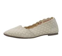 Skechers Women's Cleo-Honeycomb Ballet Flat Natural 8 W US