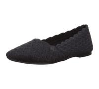 Skechers Women's Cleo Honeycomb Black 8 W US