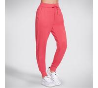 Skechers Womens Closed Hem Fleece Joggers Sweatpants Jogging Bottoms