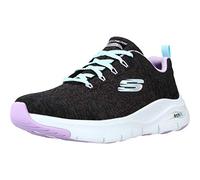Skechers Arch Fit Comfy Wave shoes black purple women - 38.5