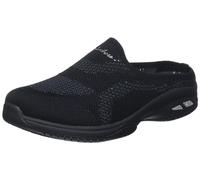 Skechers womens Commute Time - in Knit to Win Clog Black/Black 6.5 U