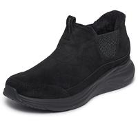 Skechers Women's Contour Foam Boot Cozy DashAnkle Boot | Hands Free, Cozy Fit, Air Cooled Memory Foam, Contour Foam, 3M Scotchgard, Cozy Fit