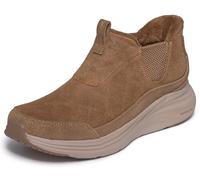 Skechers Women's Contour Foam Boot Cozy DashAnkle Boot | Hands Free Slip-Ins, Cozy Fit, Air-Cooled Memory Foam, Contour Foam, 3M Scotchgard, Cozy Fit, Fuller Chenille Lining