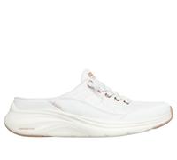 Skechers Women's Contour Foam - Cosy Fit Forever Dream Shoes in White/Rose Gold, Size 6 | Synthetic/Textile, Vegan, Machine Washable