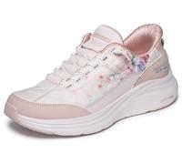 Skechers Women's Cozy Fit Contour Foam - Gentle Bloom Hands Free Slip-ins, Rose, 6