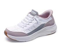 Skechers Women's Contour Foam Sneaker, White, 4.5 UK