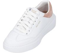 Skechers Women's Cordova Classic Best Behavior Sneaker, White Duraleather Pink Trim, 4.5 UK