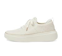 Skechers Women's Cordova Classic-Sparkling Dust Sneaker, Off-white, 10
