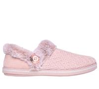 Skechers Women's Cosy Campfire - Girls Night In Slipper in Blush Pink, Size 8 | Textile, Vegan