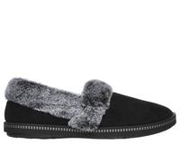 Skechers Women's Cosy Campfire - Team Toasty Flats in Black, Size 5 | Textile, Vegan
