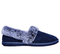 Skechers Women's Cosy Campfire - Team Toasty Flats in Navy Blue, Size 6.5 | Textile, Vegan