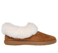 Skechers Women's Cosy Campfire - Winter Nights Slipper in Chestnut, Size 3.5 | Textile, Vegan