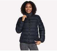 Skechers Women's Cosy Fit Jacket in Black, Size Large | Nylon