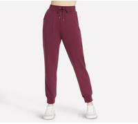 Skechers Women's Cosy Luxe Jogger in Burgundy/Pink, Size 2XL | Rayon/Polyester/Spandex