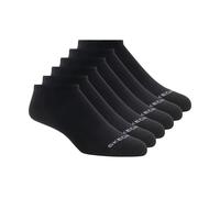 Skechers Women's Cotton No-Show Socks - 6 Pack in Black, Size Medium