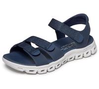 Skechers Women's Count On Me Sandal, Navy, 4 UK