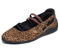 Skechers Women's Court Racer Fierce ProwlSneaker | Pony Hair Mary Jane, Air-Cooled Memory Foam Insole,