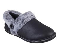 Skechers Womens Cozy Campfire French Toast 2 Slippers - Black material_textile - Size UK 4