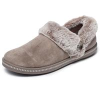 Skechers Women's Cozy Campfire-Fresh Toast Mule, Dark Taupe, 7 UK