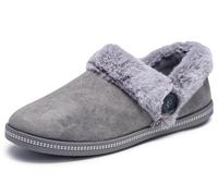 Skechers Women's Cozy Campfire-Fresh Toast Mule, Darkgray, 7.5 UK