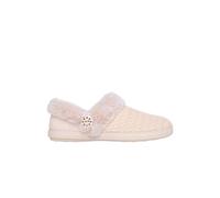 Skechers Cozy Campfire Frosty Promise Polyester Women's Sand Slippers | Skechers Memory Foam, Faux Fur Lining, Quilted Knit Upper, Vegan, Slip-On