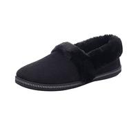Skechers Women's Cozy Campfire Team Toasty Slipper, Black Microfiber/Faux Fur Line, 5 UK