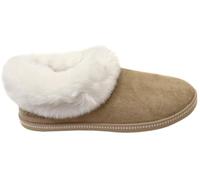 Skechers Women's Cozy Campfire Winter Nights Slippers, Sand Microfiber/Faux Fur, 7 UK