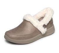Skechers Women's Cozy Escape-Slip-ins Slipper, Taupe, 6 UK