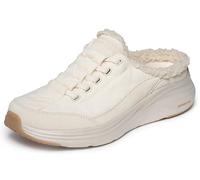 Skechers Women's Cozy Fit Contour Foam SherpaSneaker | Open-back sneaker, Contour Foam; lightweight midsole adapts to your foot's shape, Memory Foam Insole, Machine washable