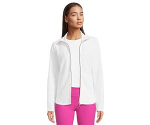 Skechers Women's Cozy Fit Shine Jacket, White, M