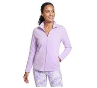 Skechers Women's The Gowalk Shine Jacket Sweatshirt, Purple, S