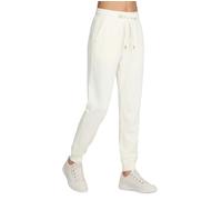 Skechers Women's Skechluxe Elevate Jogger Sweatpants, White, XS