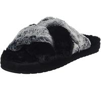 Skechers Women's Cozy Slide Sneaker, Black, 6 UK