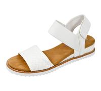 Skechers Women's Sandal Desert Kiss 31440 Low Wedge Off-White UK 5.5