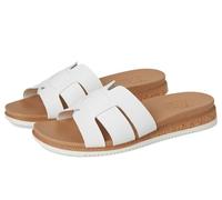 Skechers Women's Desert Kiss Low-Peak Look Sandal, White, 5.5 UK