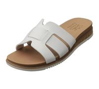 Skechers Women's Desert Kiss Low-Peak Look Sandal, White, 5.5 UK