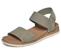 Skechers Desert Kiss Low Top Look Sandal, Green, Size 6, Women Green