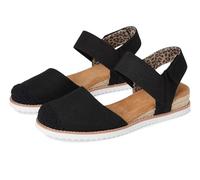 Skechers Women's Desert Kiss-Sun Shining Ballet Flat, Black, 6