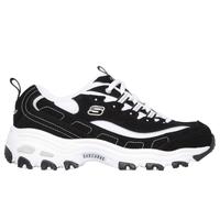 Skechers D'Lites Biggest Fan Women's Black Trainers | All Year Round | Lace Up Trainer | Memory Foam Insole
