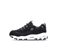 Skechers Women's D'lites-biggest Fan Trainers, Biggest Fan Black, 7 UK