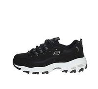 Skechers Women's D'lites-biggest Fan Trainers, Biggest Fan Black, 7 UK