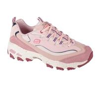 Skechers Women's D'Lites-Bold Views Sneaker, Mauve/Multi, 8.5