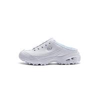 Skechers Women's D'Lites Bright Sky Sneaker, White/Silver, 6 UK