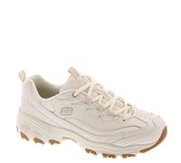 Skechers Women's D'Lites Good Neutral Sneaker, Off-White, Off-White, 11 US