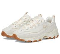Skechers Women's D'Lites Good Neutral Sneaker, Off-White, Off-White, 6.5 US