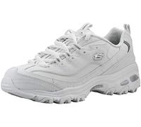 SKECHERS Womens D'Lites Fresh Start Trainers White 4