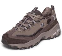 Skechers Women's D'Lites Modern Classic, Brown, 4.5 UK