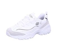 Skechers Womens D'Lites New HeatSneaker, White Black