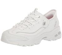 Skechers Women's D'Lites New Scene Sneaker | Hands Free Slip-Ins, Air-Cooled Memory Foam Insole, Cushioned midsole with flexible outsole, Sporty fashion sneaker lace-up