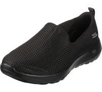 Skechers Women's D'Lites Play On Sneaker Black Leather/Synthetic/Textile Size 8 US Wide